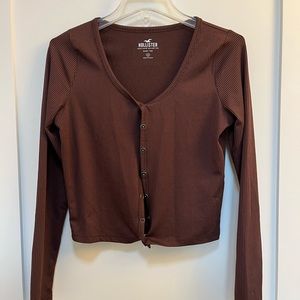 Hollister Button-Up Baby Tee